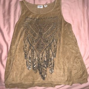 Tank top (feathers)